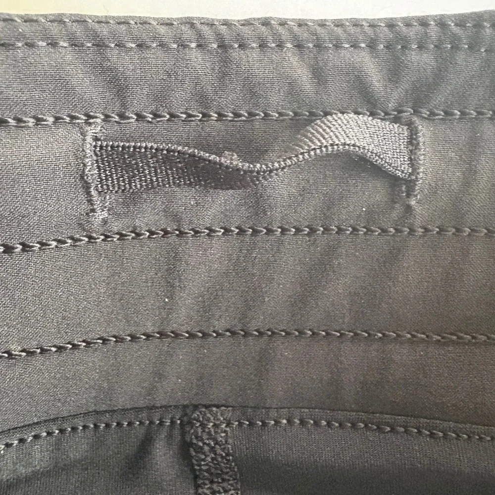 Lululemon Hotty Hot Skirt Black Athletic Tennis Golf Skort Size 6 Athleisure - Picture 7 of 8
